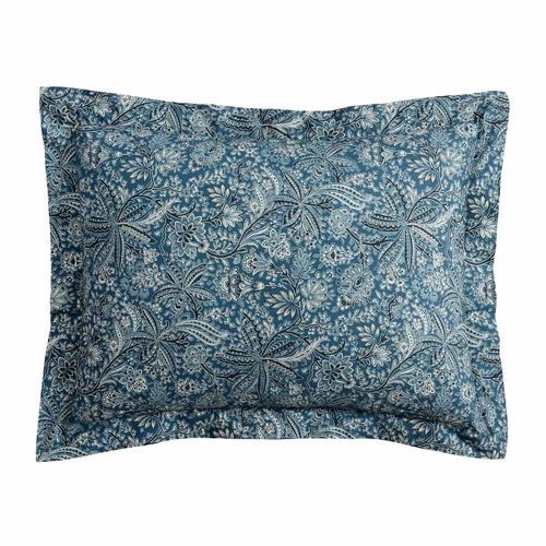 Pottery Barn Merrit Paisley Shams Blue Multi - Standard